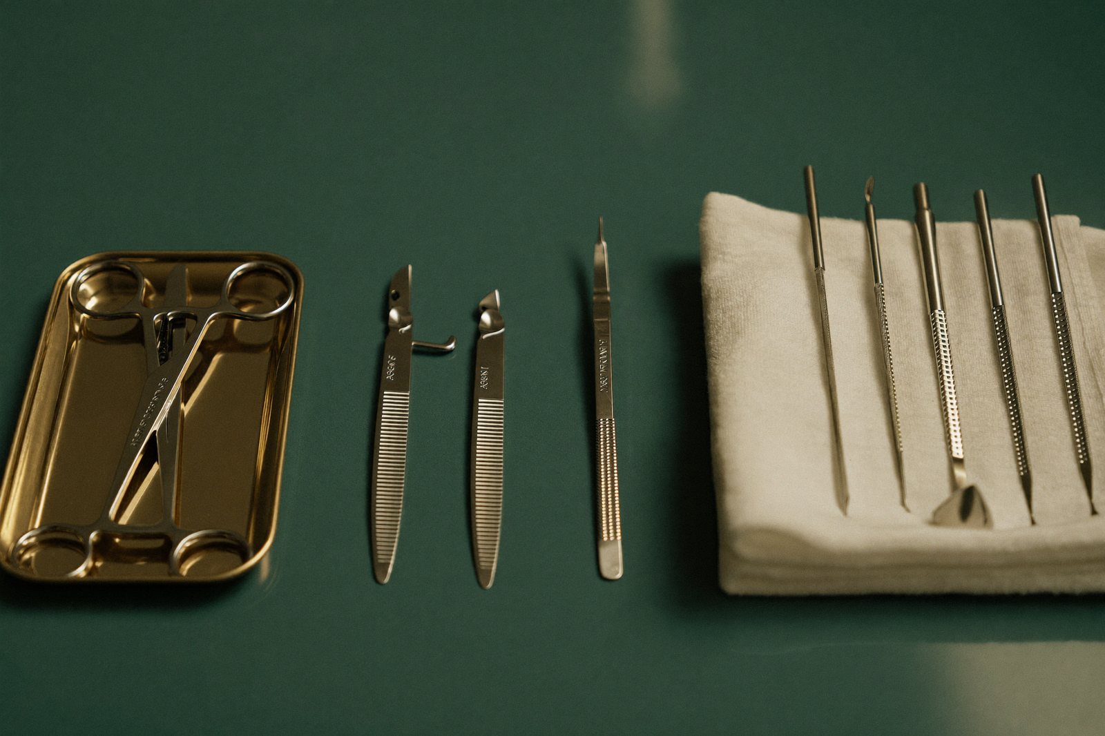 Precision instruments prepared for follicular unit extraction